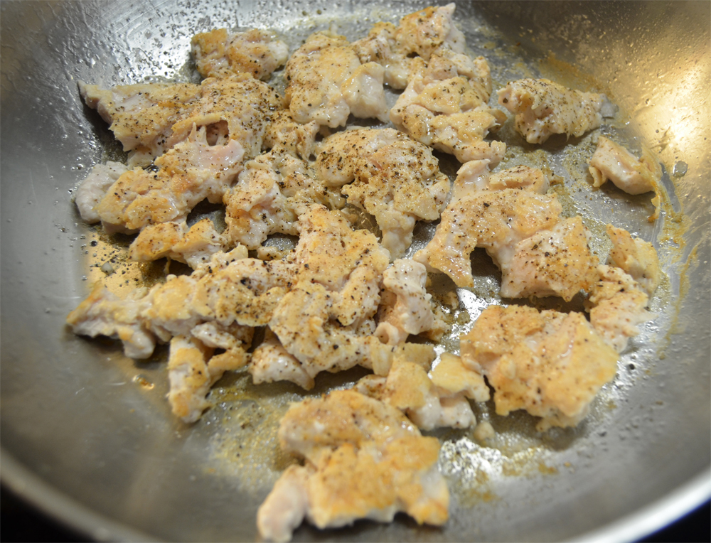 Chicken frying